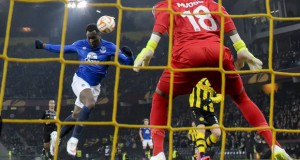 Lukaku gör ett av sina mål mot Young Boys