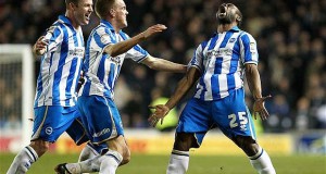 Kazenga Lua Lua skriker ut sin glädje