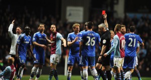 Rött kort till Ramires