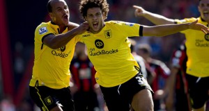 Rudy Gestede firar